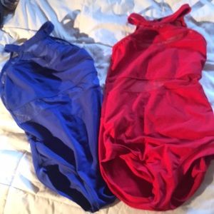 FIVE DANCEWEAR LEOTARDS